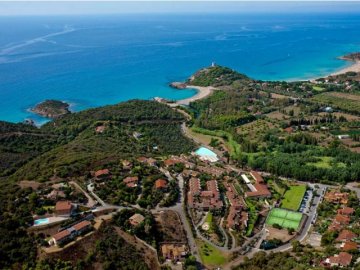 Ligging van het hotel - Sardinie